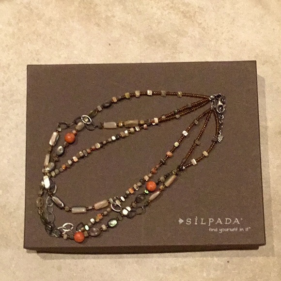 Silpada Jewelry Womens Silpada Fiesta Fun Necklace N563 In Original